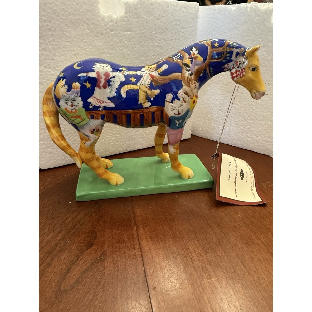 Trail of Painted Ponies, Kitty Cat Ball, 3E NIB With Story Tag Retired Pony.